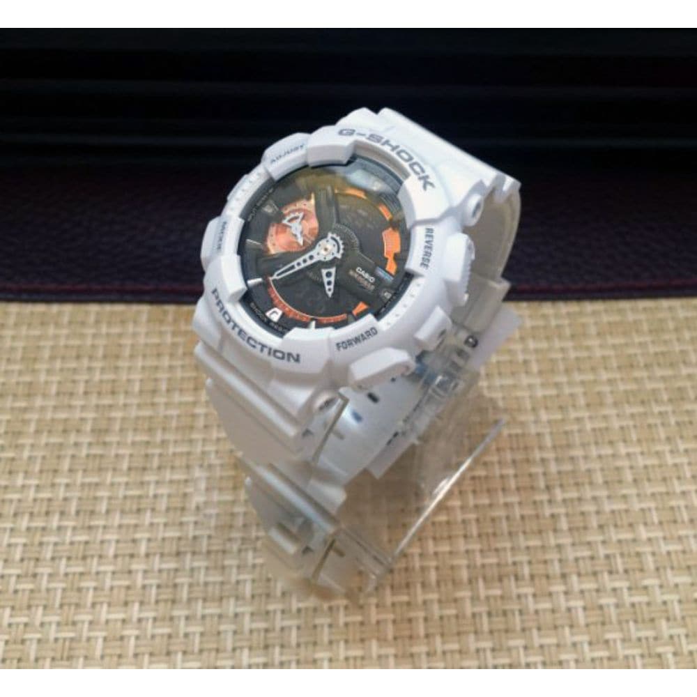 CASIO G-SHOCK GMA-S110CW-7A2CR DIGITAL QUARTZ WHITE RESIN WOMEN'S WATCH - H2 Hub Watches