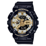 Casio G-Shock Digital-Analogue Black Resin Strap Men Watch GMA-S110GB-1ADR-P
