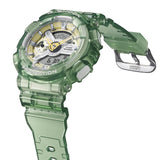 CASIO G-SHOCK GMA-S110GS-3A-P GREEN RESIN STRAP UNISEX WATCH