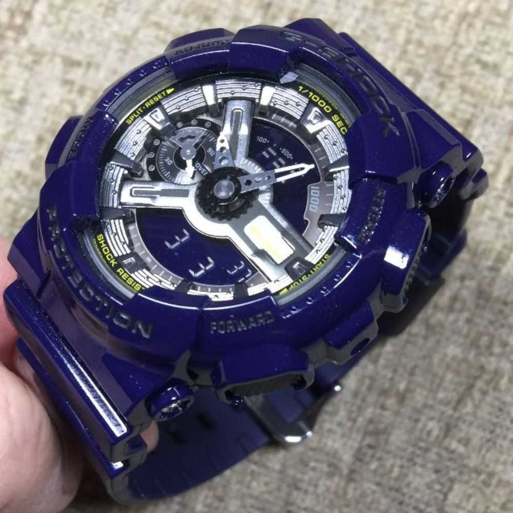 CASIO G-SHOCK GMA-S110MC-2ADR DIGITAL QUARTZ BLUE RESIN WOMEN'S WATCH - H2 Hub Watches