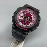 CASIO G-SHOCK GMA-S110NP-8A-P BLACK RESIN WOMEN WATCH