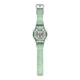 CASIO G-SHOCK GMA-S120GS-3A-P TRANSPARENT RESIN STRAP UNISEX WATCH