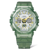 CASIO G-SHOCK GMA-S120GS-3A-P TRANSPARENT RESIN STRAP UNISEX WATCH