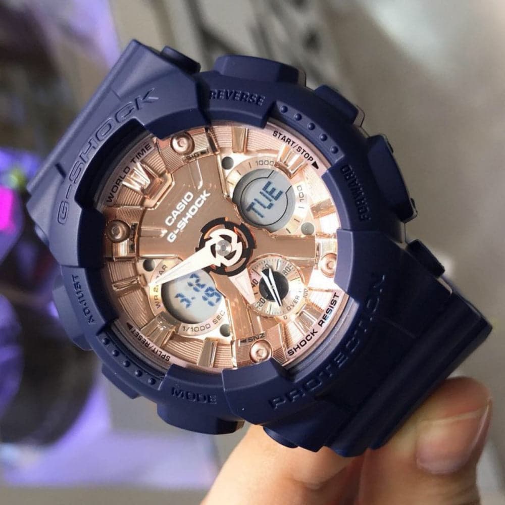 CASIO G-SHOCK GMA-S120MF-2A2DR  S SERIES MEN'S WATCH - H2 Hub Watches