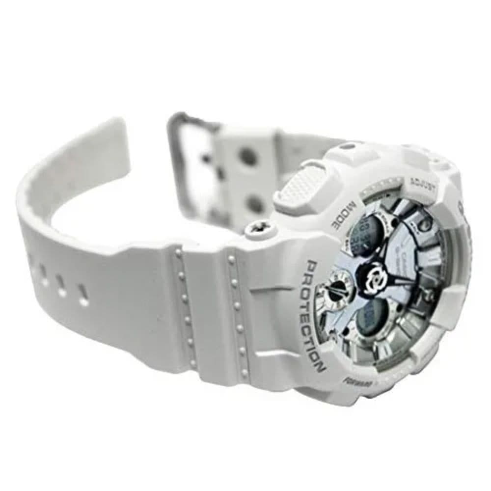 CASIO G-SHOCK GMA-S120MF-7A1CR DIGITAL QUARTZ WHITE RESIN UNISEX'S WATCH - H2 Hub Watches