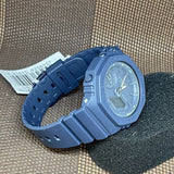 Casio G-Shock Blue Dial And Resin Strap Men Watch GMA-S2100BA-2A1DR-P