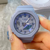 Casio G-Shock Digital-Analogue Resin Strap Women Watch GMA-S2100BA-2A2DR-P