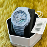 Casio G-Shock Digital-Analogue Resin Strap Women Watch GMA-S2100BA-2A2DR-P