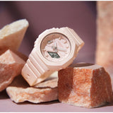 Casio G-Shock Digital-Analogue Pink Resin Strap Women Watch GMA-S2100BA-4ADR-P