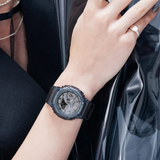 Casio G-Shock Transparent Resin Strap Unisex Watch GMA-S2100SK-1ADR-P