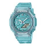 Casio G-Shock Transparent Resin Strap Unisex Watch GMA-S2100SK-2ADR-P