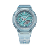 Casio G-Shock Transparent Resin Strap Unisex Watch GMA-S2100SK-2ADR-P