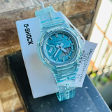 Casio G-Shock Transparent Resin Strap Unisex Watch GMA-S2100SK-2ADR-P