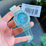 Casio G-Shock Transparent Resin Strap Unisex Watch GMA-S2100SK-2ADR-P