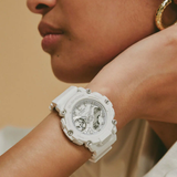 Casio G-Shock White Resin Strap Women Watch GMA-S2200M-7ADR-P