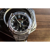 CASIO G-SHOCK GST-S110D-1ADR-P SILVER STAINLESS STEEL MEN WATCH