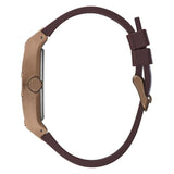 GUESS GW0202G2 COFFEE CASE BROWN GENUINE MEN'S WATCH