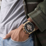 GUESS GW0325G1 BLACK RUBBER STRAP MEN'S WATCH