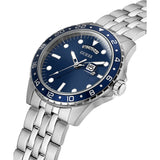 GUESS GW0220G1 SILVER TONE STAINLESS STEEL MEN'S WATCH