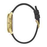 GUESS GEMINI GW0222L1 BLACK RUBBER WOMEN'S WATCH