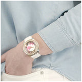 GUESS FLEURETTE HORLOGE GW0240L1 LEATHER WOMEN'S WATCH