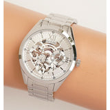 GUESS GW0253L1 SILVER TONE CASE SILVER TONE STAINLESS STEEL WOMEN'S WATCH