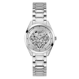 GUESS GW0253L1 SILVER TONE CASE SILVER TONE STAINLESS STEEL WOMEN'S WATCH