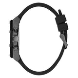 GUESS GW0263G4 BLACK CASE BLACK SILICONE MEN'S WATCH
