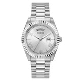 Guess Analog Silver Dial And Stainless Steel Unisex Watch GW0265G6