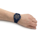 GUESS GW0268G3 BLUE RUBBER MEN'S WATCH