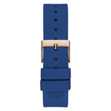 GUESS GW0285L1 SILVER DIAL BLUE SILICONE STRAP LADIES WATCH