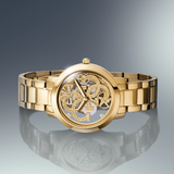 GUESS GOLD TONE STAINLESS STEEL WOMEN'S WATCH GW0300L2