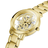 GUESS GOLD TONE STAINLESS STEEL WOMEN'S WATCH GW0300L2