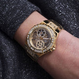 GUESS GW0302L2 GOLD STAINLESS STEEL WOMEN'S WATCH