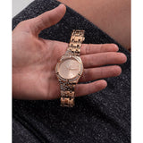 Guess Rose Gold Dial And Stainless Steel Strap Women Watch GW0312L3