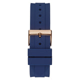 GUESS GW0315L2 WHITE DIAL BLUE SILICONE STRAP LADIES WATCH