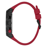 GUESS GW0325G3 RED SILICONE STRAP MEN'S WATCH