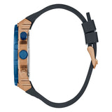 GUESS GW0326G1 BLUE LEATHER MEN'S WATCH