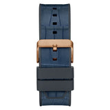 GUESS GW0326G1 BLUE LEATHER MEN'S WATCH