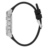 GUESS GW0334G1 BLACK RUBBER STRAP MEN WATCH