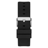 GUESS GW0334G1 BLACK RUBBER STRAP MEN WATCH