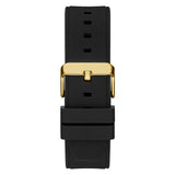 GUESS GW0334G2 BLACK SILICONE STRAP MEN WATCH