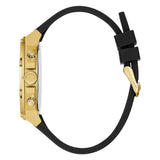 GUESS GW0334G2 BLACK SILICONE STRAP MEN WATCH