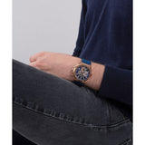 GUESS GW0334G3 BLUE DIAL AND BLUE SILICONE STRAP MEN WATCH