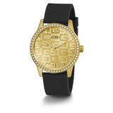 GUESS GW0355L1 BLACK STRAP WOMEN'S WATCH