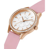 GUESS GW0359L3 PINK SILICONE STRAP WOMEN'S WATCH