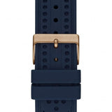 GUESS GW0363G2 BLUE RUBBER STRAP MEN'S WATCH