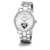GUESS GW0380L1 SILVER TONE CASE SILVER TONE STAINLESS STEEL WOMEN'S WATCH