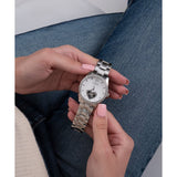 GUESS GW0380L1 SILVER TONE CASE SILVER TONE STAINLESS STEEL WOMEN'S WATCH