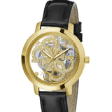 GUESS GW0383L1 BLACK LEATHER LADIES WATCH